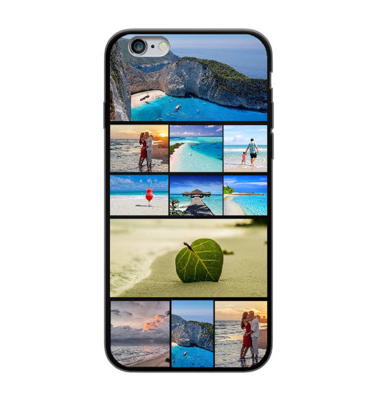 Custom Apple iPhone 6 / 6s Photo Roll Everyday Phone Case (Black)