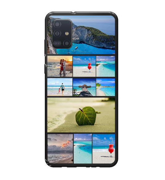 Custom Samsung Galaxy A51 Photo Roll Everyday Phone Case (Black)