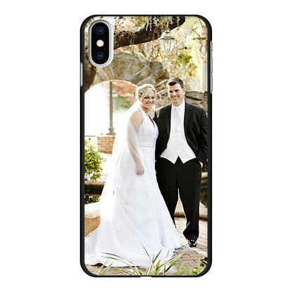 Custom Apple iPhone Xs Max Grand Clear Phone Case (Black)